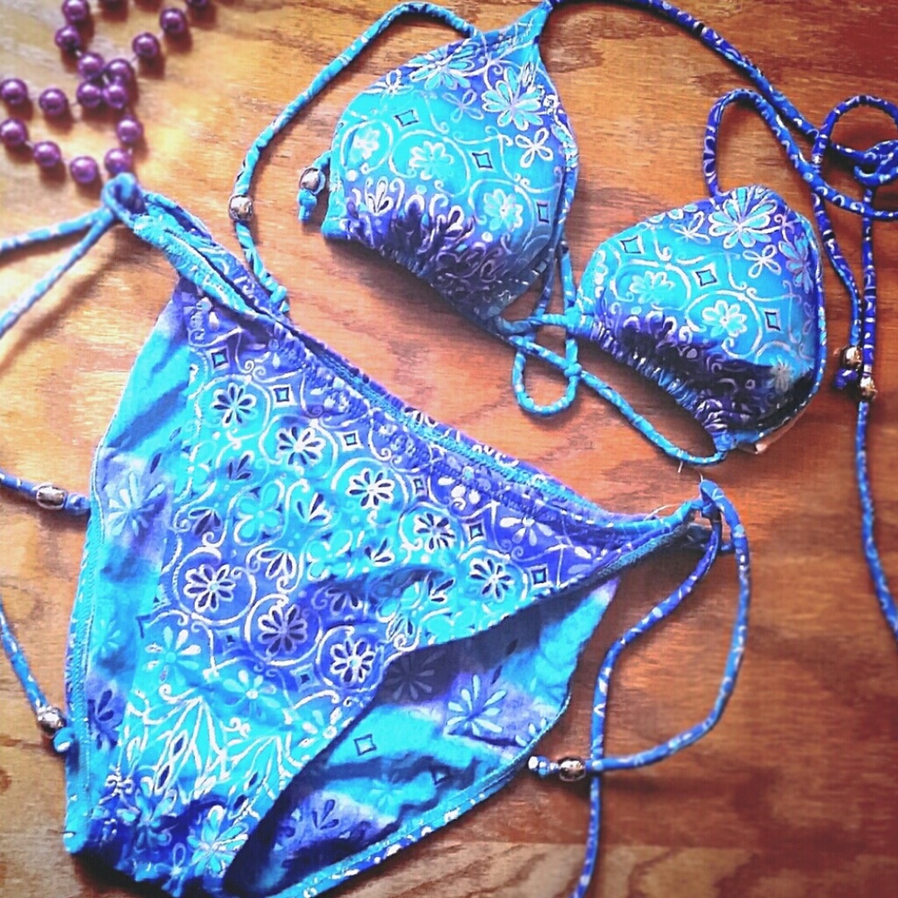 NEW Boho String Bikini Set - Picture 3 of 6
